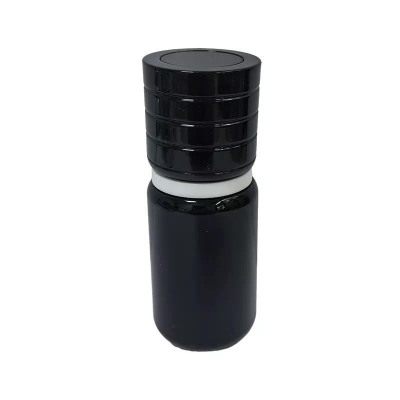Zwarte foundation airless pompfles
